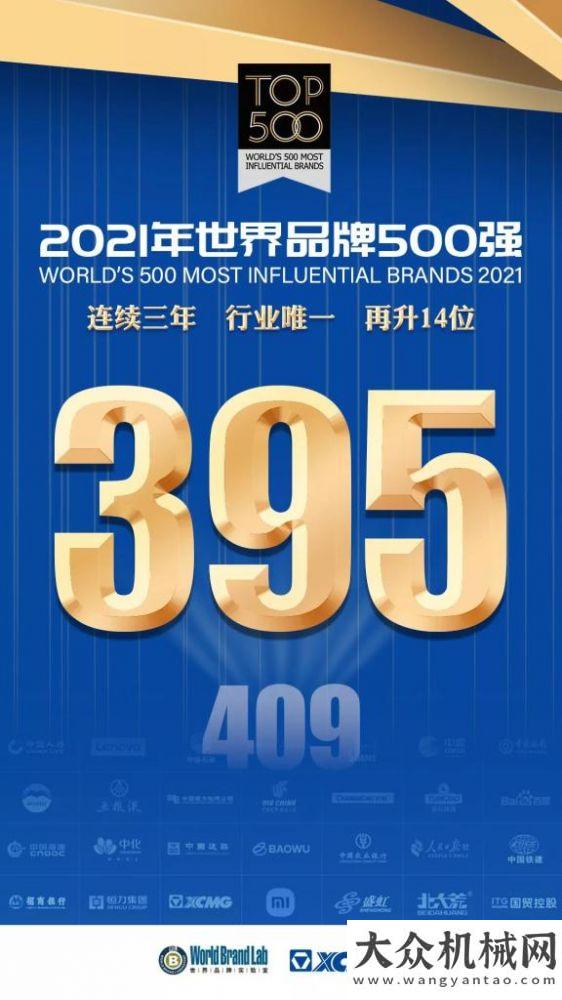 獎名單來啦驕傲！“徐工”位列世界品牌第395位！三一重