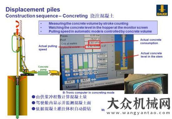 擇不容忽視德國寶峨FDP工法動畫視頻發(fā)布，620毫米直徑31.4米深一次樁尖擠土樁施工成為可能維特根