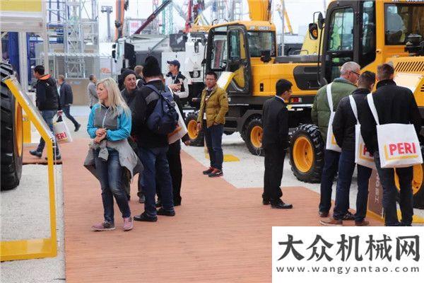 橋開山修路bauma2019，晉工展機售罄，斬獲訂單無數(shù)約翰迪