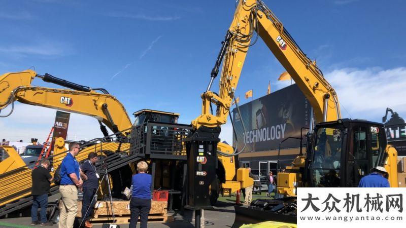 與開工調(diào)研卡特彼勒在CONEXPO 2020發(fā)布新一代Cat 395挖掘機開工禮