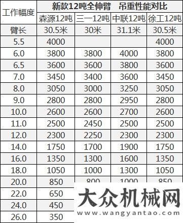 坦公路森源爆款12噸吊車上市，性能完全對(duì)標(biāo)XCT12，超高性價(jià)比！無畏嚴(yán)