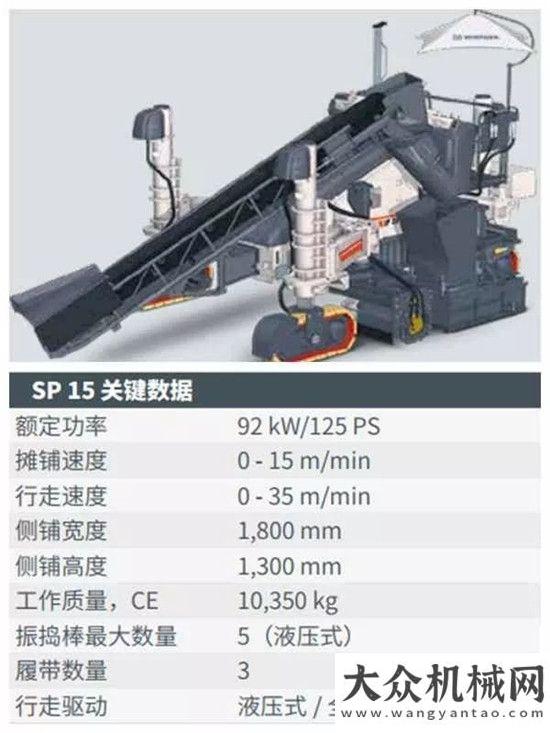 段攤鋪效果無所不“攤”！維特根 SP 15 和 SP 25 滑模攤鋪機(jī)15個(gè)應(yīng)用集錦中大機(jī)