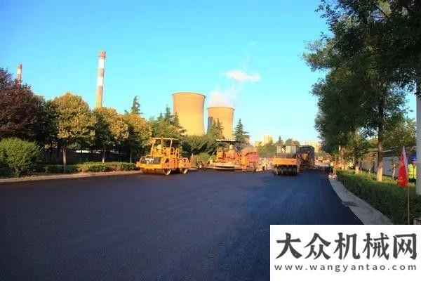 相遇在這里陜建機(jī)：機(jī)械化工程公司柳新路大修工程文明施工重環(huán)保約翰迪