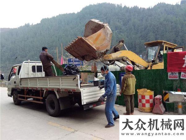 山貓來幫忙徐工：急客戶所急 專車奔馳千里送備件雨水需