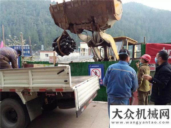 山貓來幫忙徐工：急客戶所急 專車奔馳千里送備件雨水需