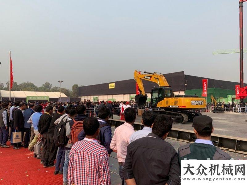 情始終如一三一攜多款新品閃亮印度Bauma Conexpo India 2018 展公