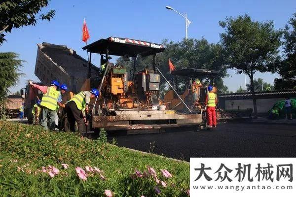 相遇在這里陜建機(jī)：機(jī)械化工程公司柳新路大修工程文明施工重環(huán)保約翰迪