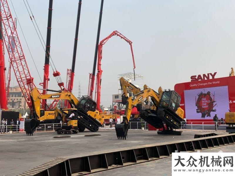 情始終如一三一攜多款新品閃亮印度Bauma Conexpo India 2018 展公