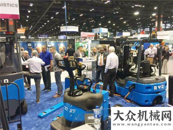 尼黑寶馬展WOW！比亞迪叉車全程閃耀ProMat 2019諾