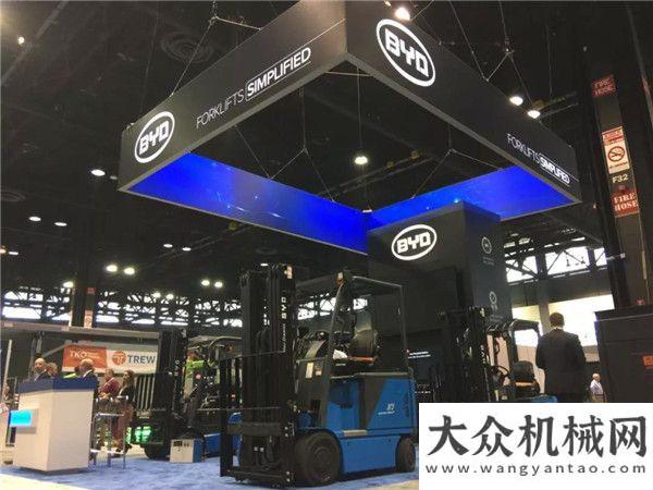 尼黑寶馬展WOW！比亞迪叉車全程閃耀ProMat 2019諾