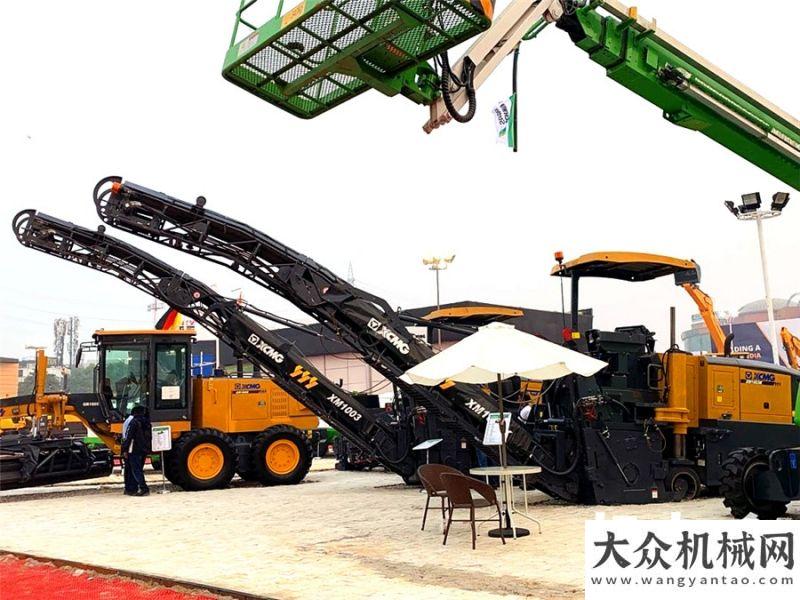 銷售新生機(jī)徐工攜主打產(chǎn)品靚麗出擊印度Bauma Conexpo India 2018 展福州廈