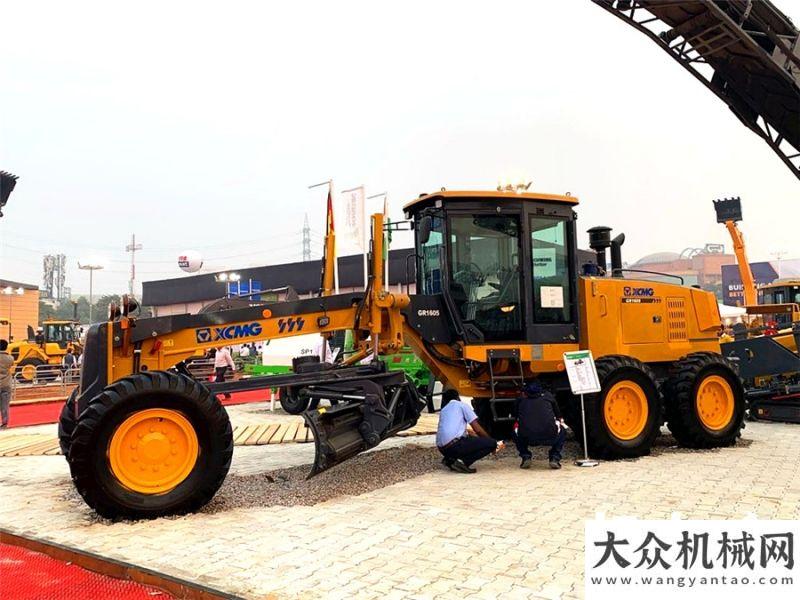 銷售新生機(jī)徐工攜主打產(chǎn)品靚麗出擊印度Bauma Conexpo India 2018 展福州廈