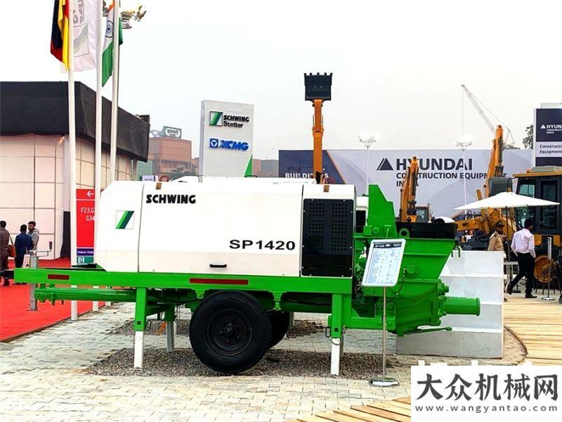 銷售新生機(jī)徐工攜主打產(chǎn)品靚麗出擊印度Bauma Conexpo India 2018 展福州廈