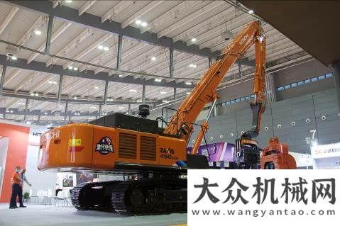 的铁齿钢牙出展CICEE 2021 日立建机引领矿山数字化革新博云东