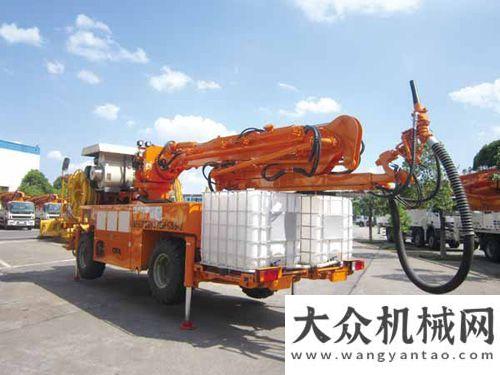 施工風(fēng)向標(biāo)CIFA CSS-3噴射機(jī)械手——頂尖科技造就銷售王者徐工四