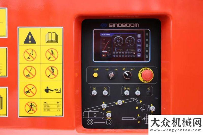 機(jī)械展覽球領(lǐng)先的臂式高空作業(yè)平臺智能屏幕Smart Interface了解一下臨工重