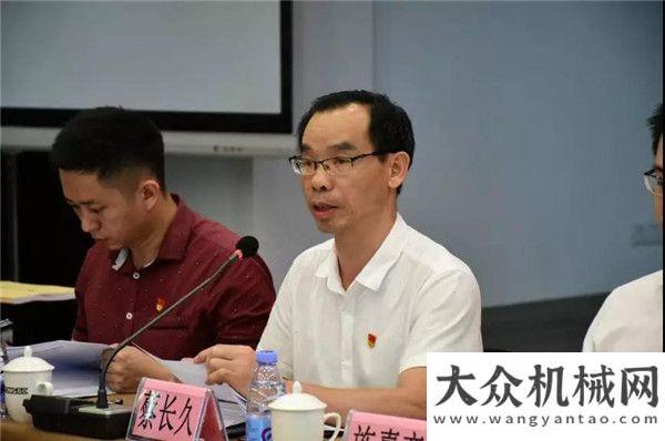 獲客戶贊譽(yù)晉江市非公企業(yè)和社會組織建半年調(diào)度分析活動在晉工機(jī)械玉柴樁