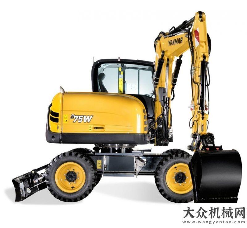 新型挖掘機(jī)【海外新品】洋馬推出B75W-5移動(dòng)式挖掘機(jī)海外新