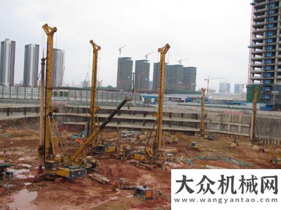 效率提升倍徐工XRS1050旋挖鉆機(jī)群助力亞洲最大地鐵站三一旋