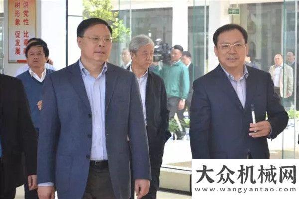 列行動啟動湖南副長張劍飛視察三一婁底工業(yè)園 肯定三一核心配件水平山東臨