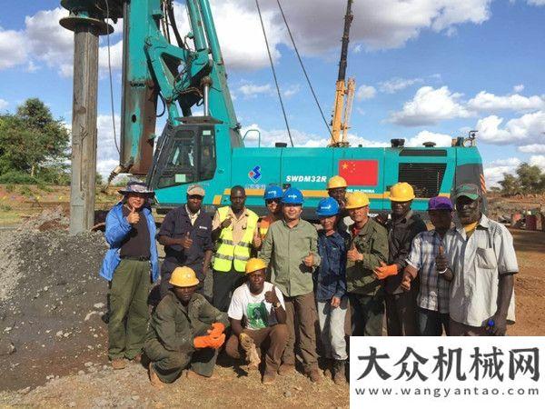 非鐵路山河智能旋挖鉆機助力打通東非“大動脈”山河智