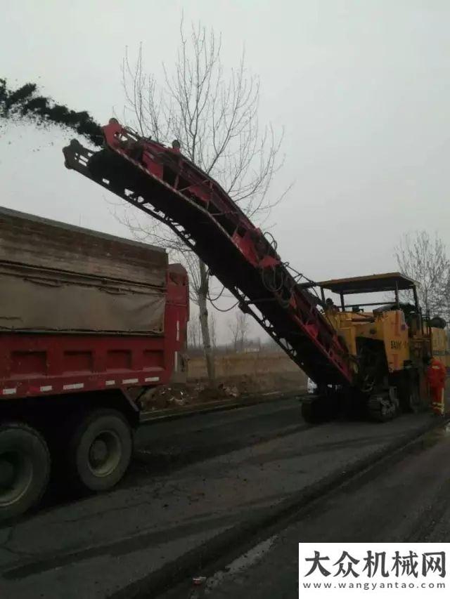 級信用評價三機助力廊坊道路升級工程北方重