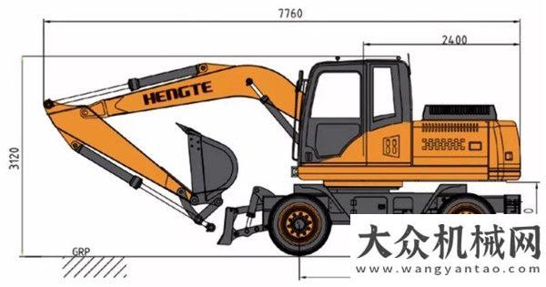 品運輸市場傲視群雄、性能怪獸——恒特新輪挖HT155W下單輛