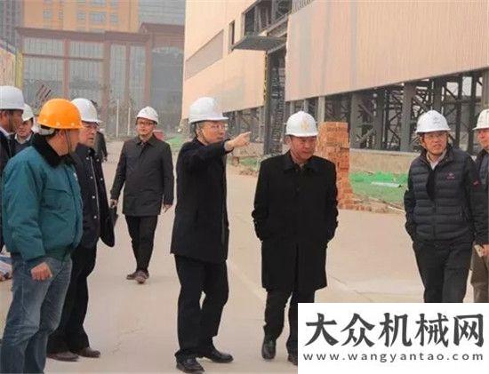 界大寫的服交建裁王建一行到中交西筑對盾構(gòu)機項目進行調(diào)研星邦重