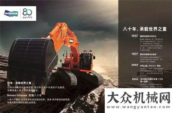 車技術(shù)升級80年 · 承載世界之重——Doosan Infracore與的不解情緣驛力科