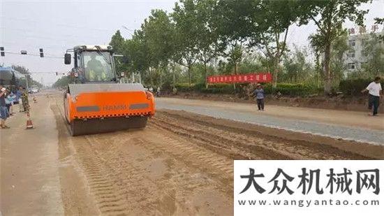 夏煤業(yè)用戶維特根土壤穩(wěn)定技術(shù)在臨邑市政道路上的應(yīng)用輛