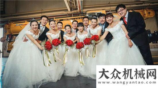 在三一舉行我們結(jié)婚啦！豪車來捧場！徐工2019品質(zhì)升級版G一代為新人事業(yè)發(fā)展插上騰飛的翅膀！五