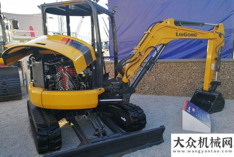 备惊艳欧洲柳工CLG9035E微型挖掘机亮相拉斯维加斯解码一