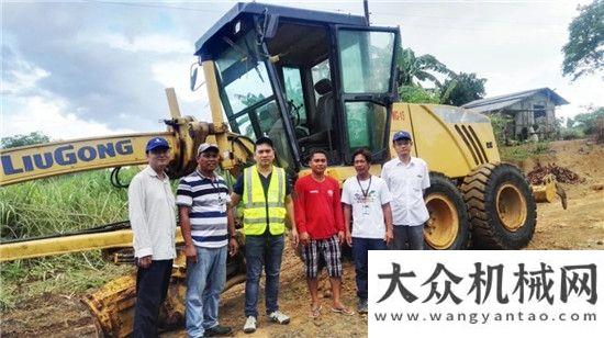 份視察調研柳工成套設備助力菲律賓道路全國人