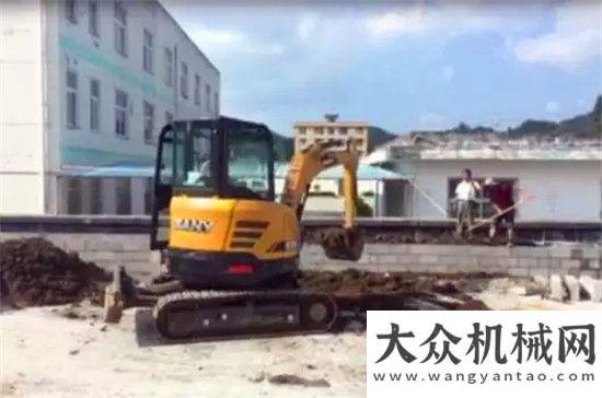 團首秀風采三一微挖：精靈戰(zhàn)士走街串巷 市政施工大顯身手酷跑在