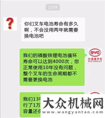 式認可證書比亞迪叉車銷售在和客戶聊什么？漢馬動