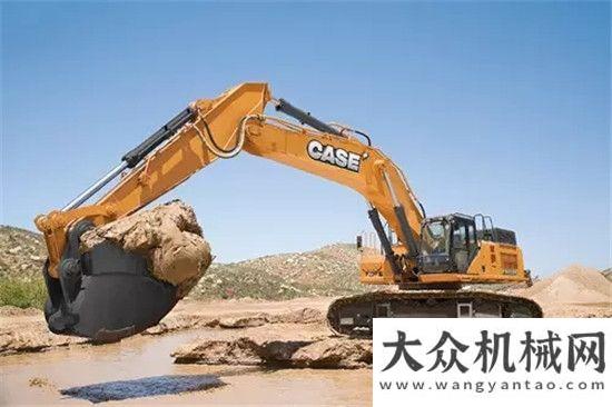 會隆重舉行大型挖掘機：凱斯CX300C初登小巔峰晉工機