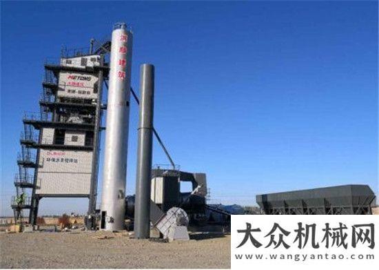 青攪拌設備美通重機MTLB3000型瀝青攪拌站助力塔城花園式