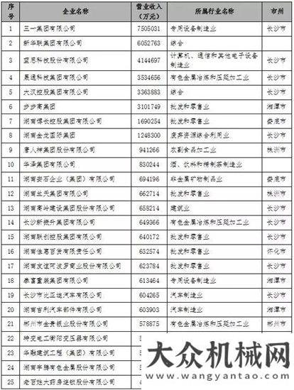 鄉(xiāng)中心小學(xué)2016湖南民營企業(yè)100強發(fā)布 三一集團連續(xù)6年蟬聯(lián)榜首愛心助