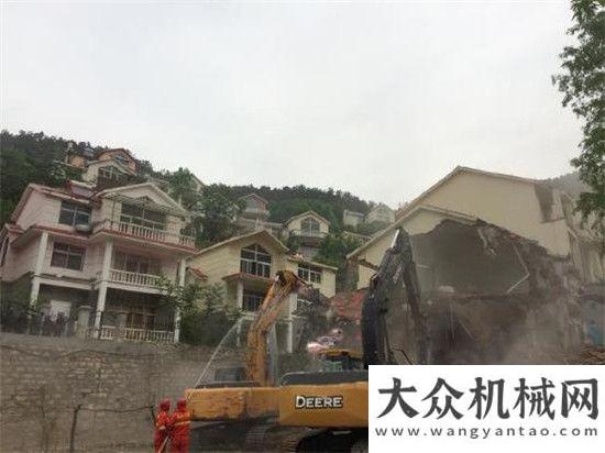 智能制造牛約翰迪爾助力濟南執(zhí)法門依法拆除違建別墅群青州經(jīng)