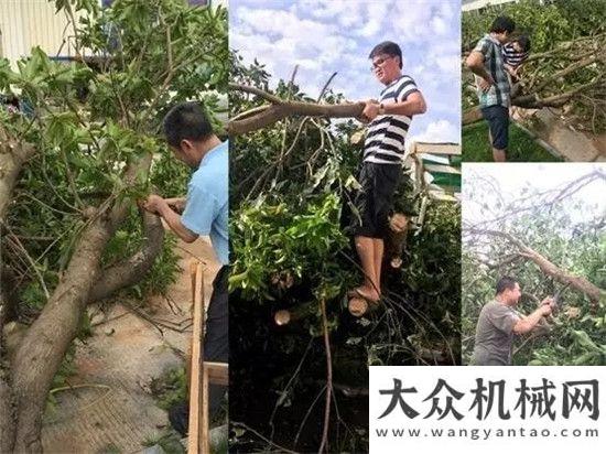 回饋大讓利銀華機械上下齊心搶險救災紀實國五排