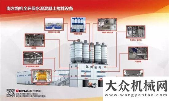 高端拖拉機(jī)南方路機(jī)高品質(zhì)骨料、干混砂漿，水泥混凝土整體方案即將面世