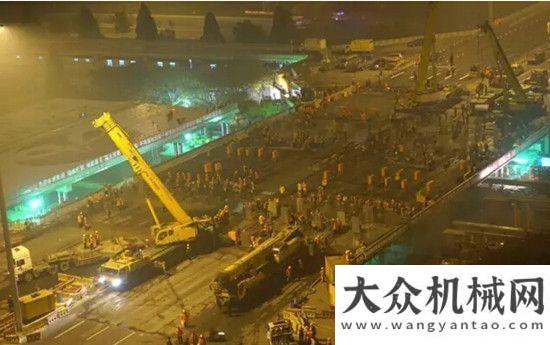 民免費修路徐工吊車顯神威，助力北京三元橋43小時完成“換骨”通車徐工為