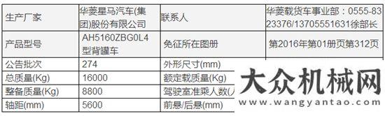 劃通過驗收干混砂漿快捷運輸利器---華菱星馬4×2背罐車中聯(lián)重