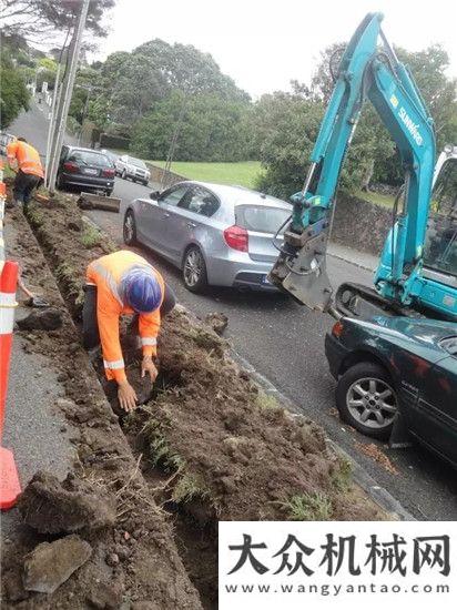 在交付老客戶重復購買，山河挖掘機暢銷新西蘭全球第