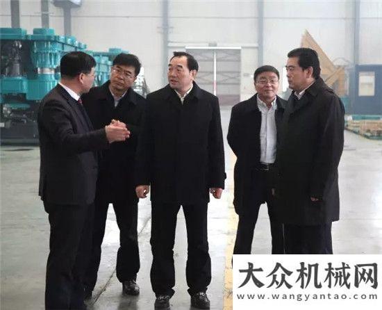 協(xié)會副會長徐州市委副、市長周鐵根一行考察盾安重工泉工股