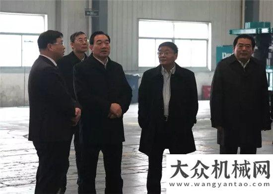 協(xié)會副會長徐州市委副、市長周鐵根一行考察盾安重工泉工股