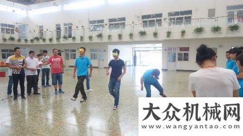 是最大赢家德基机械内拓展活动：沟通无间，无限里约奥
