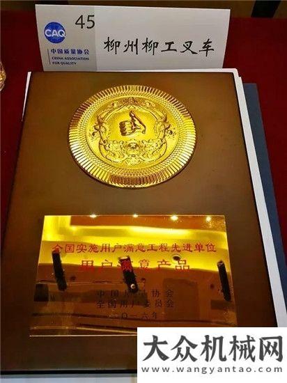 承诺白皮书柳工叉车荣获用户满意产品卡特彼