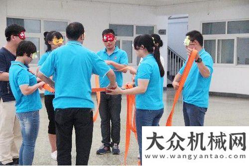 是最大赢家德基机械内拓展活动：沟通无间，无限里约奥
