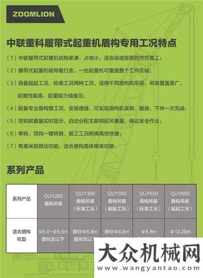 讓用戶滿意中聯(lián)重科履帶式起重機盾構(gòu)專用工況推介會在廣州舉行山重建